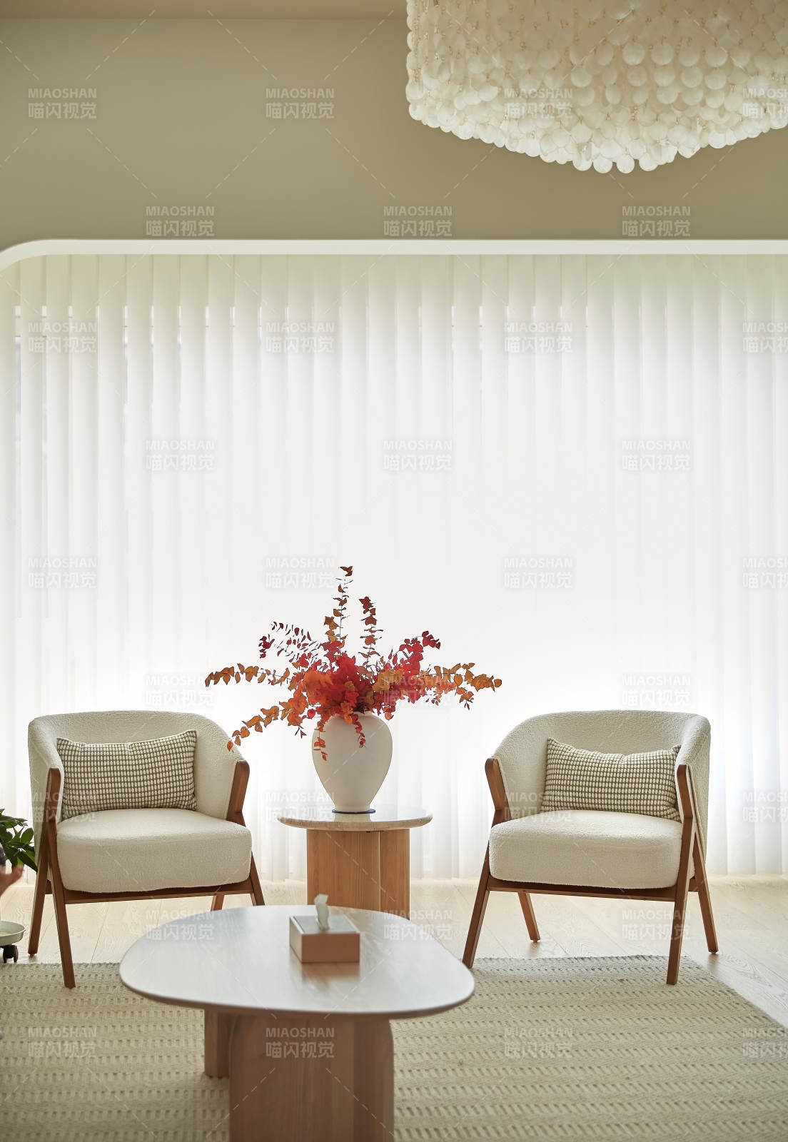 温馨客厅一角图片