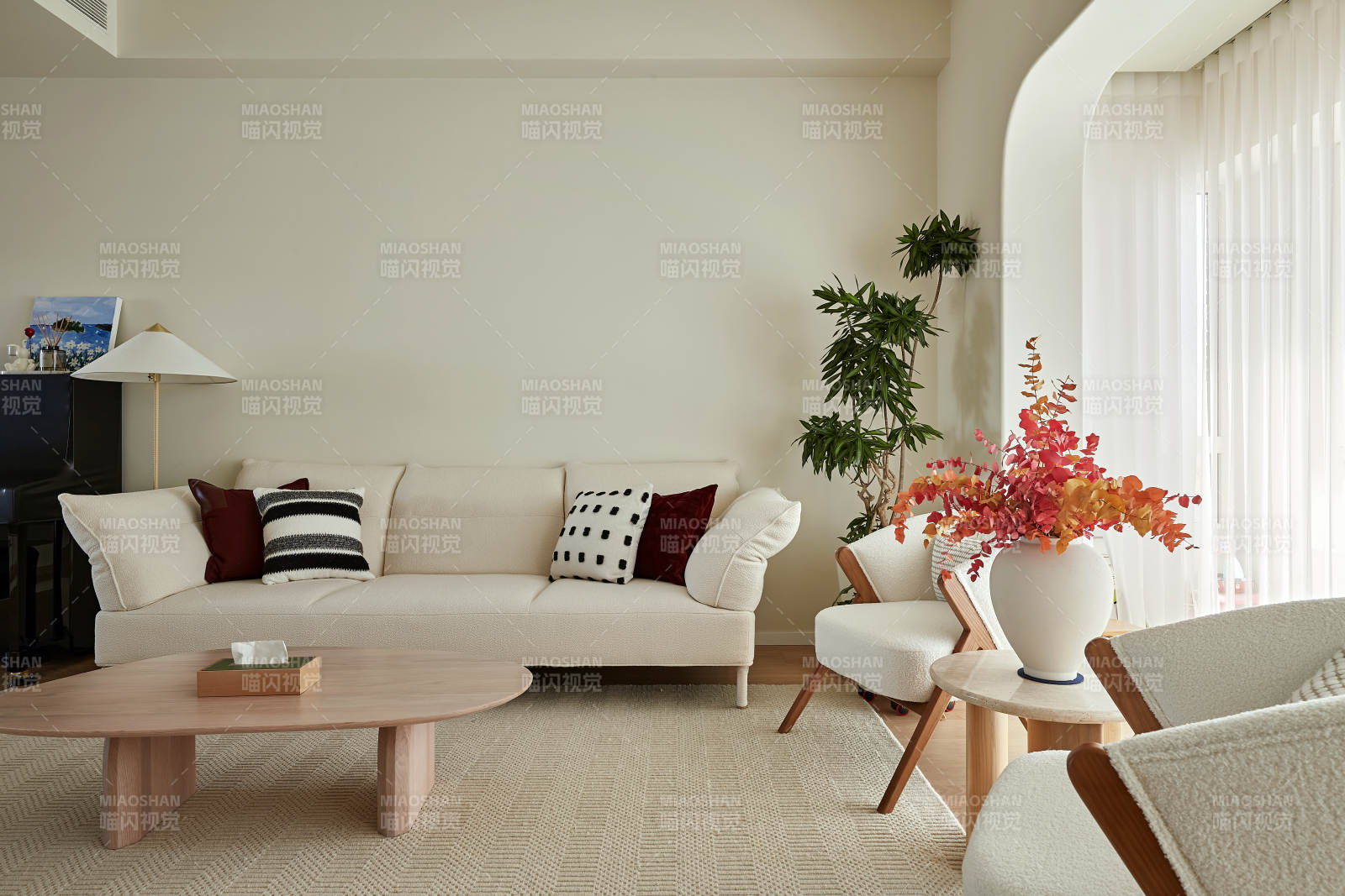 简约客厅布置图片