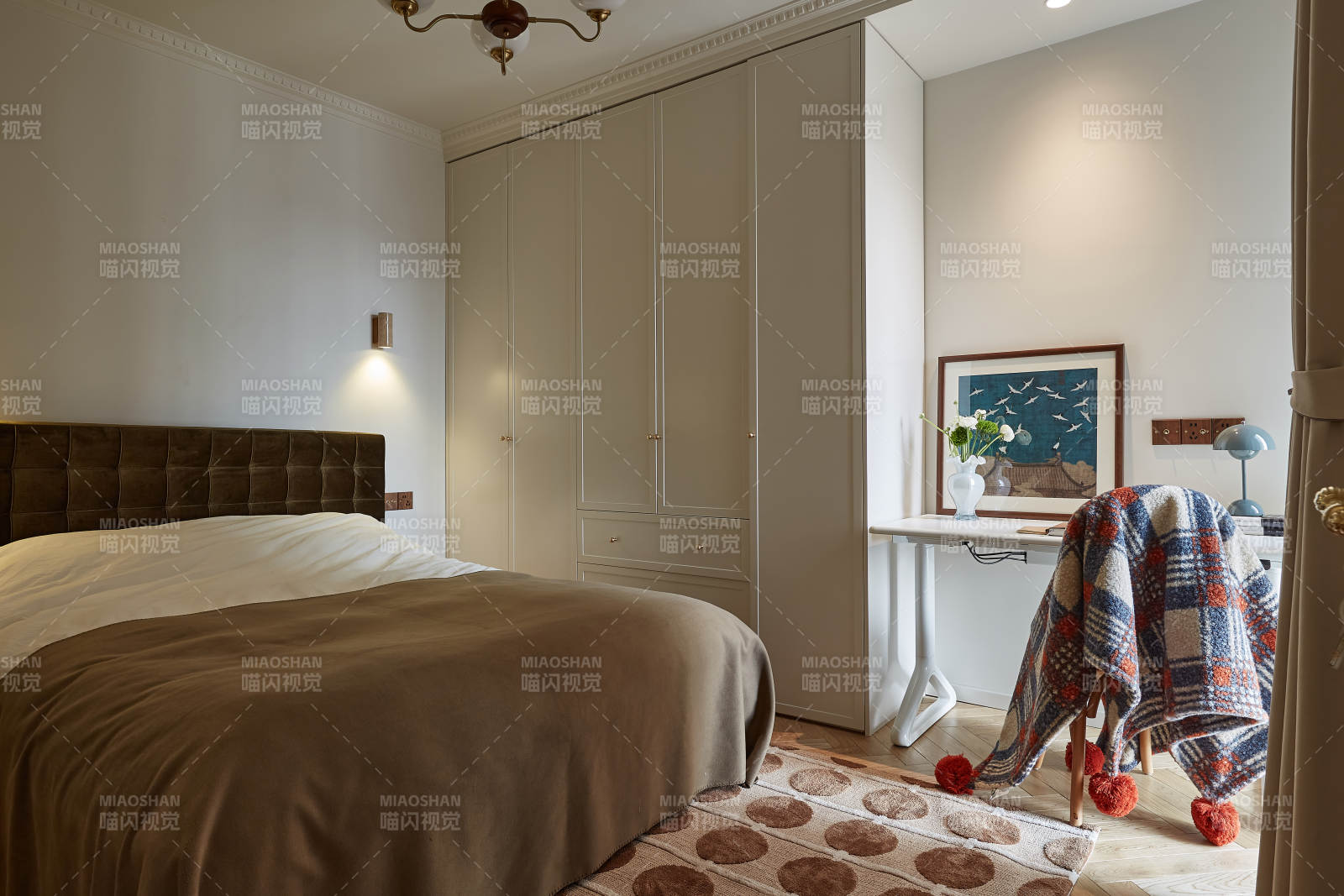 温馨卧室静谧雅致图片