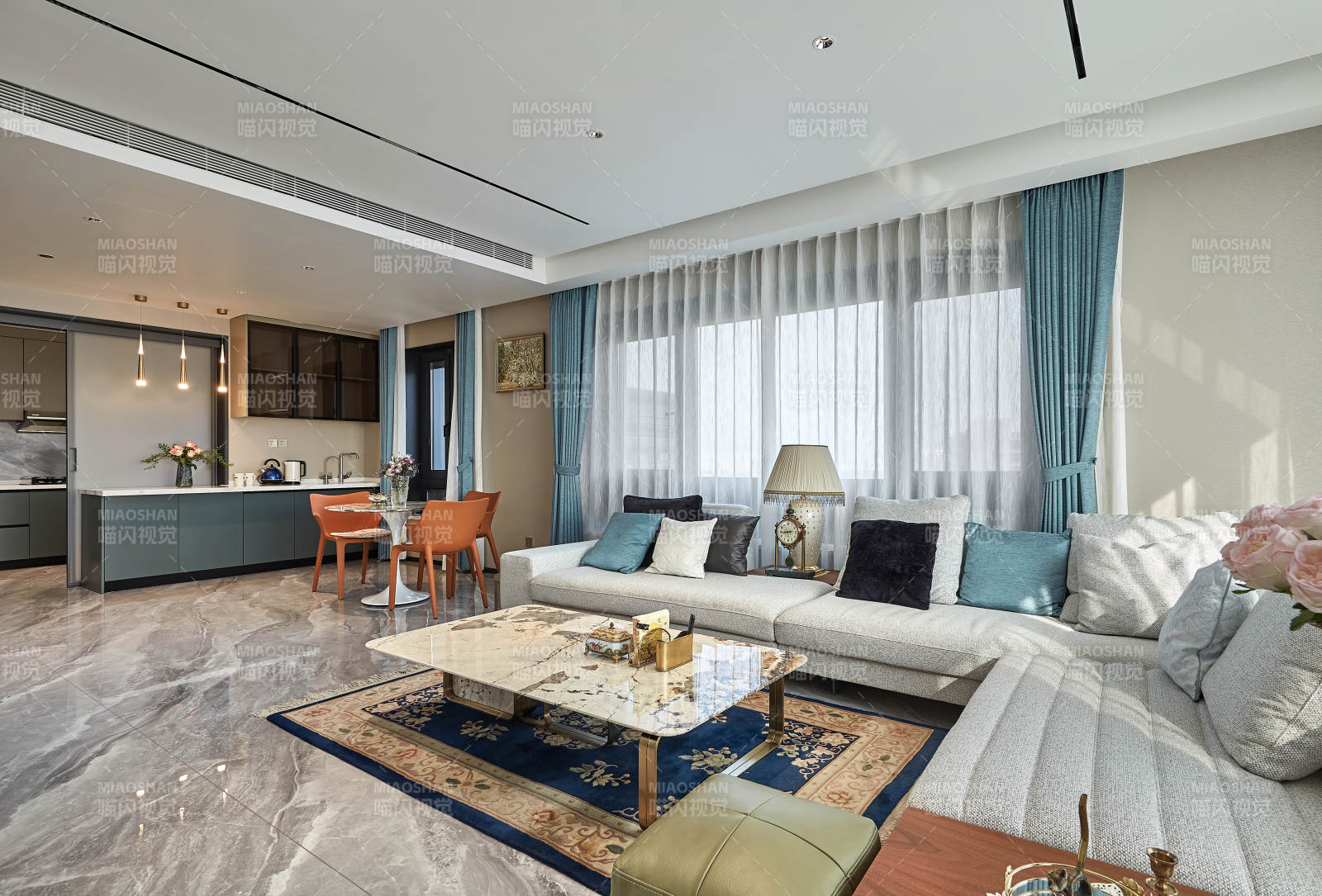 现代简约客厅设计图片