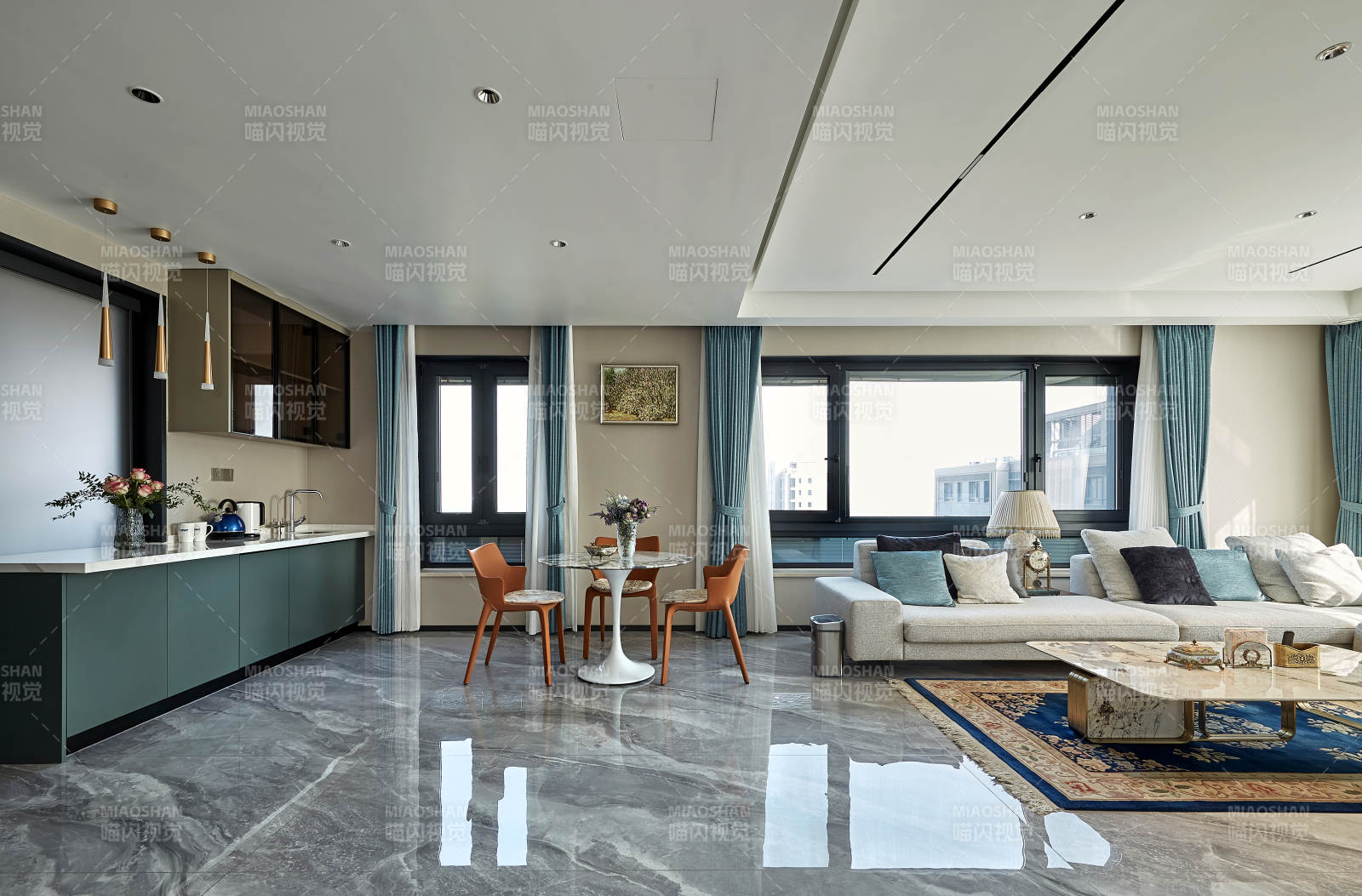 现代简约客厅设计图片