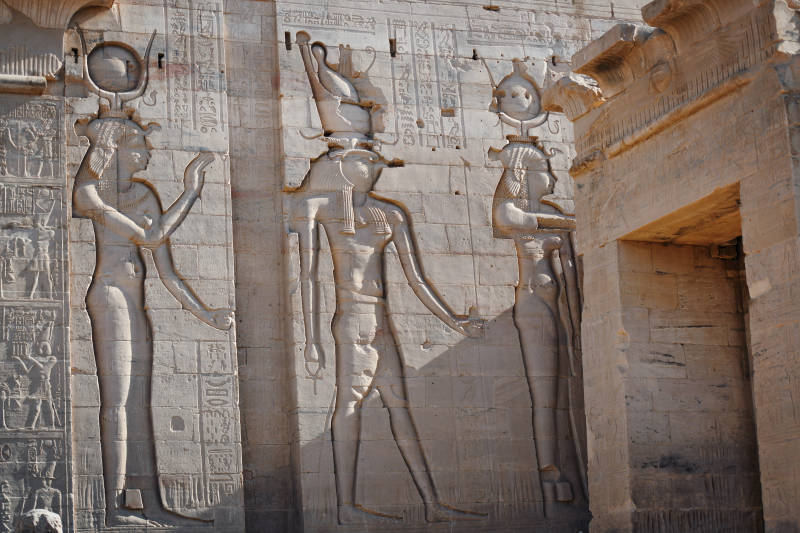 古埃及浮雕壁画图片