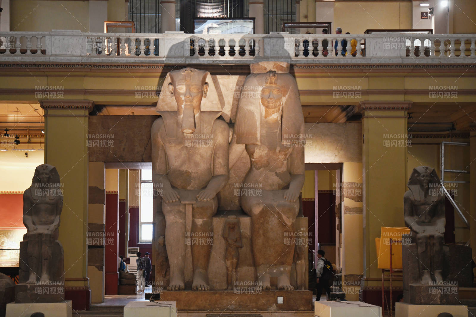 埃及神像展厅图片
