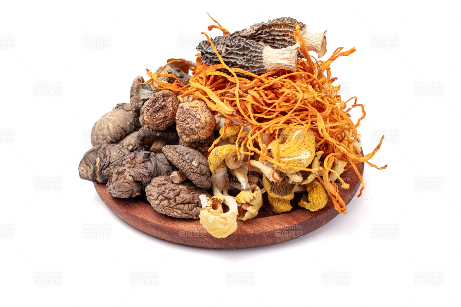 干菌菇拼盘图片