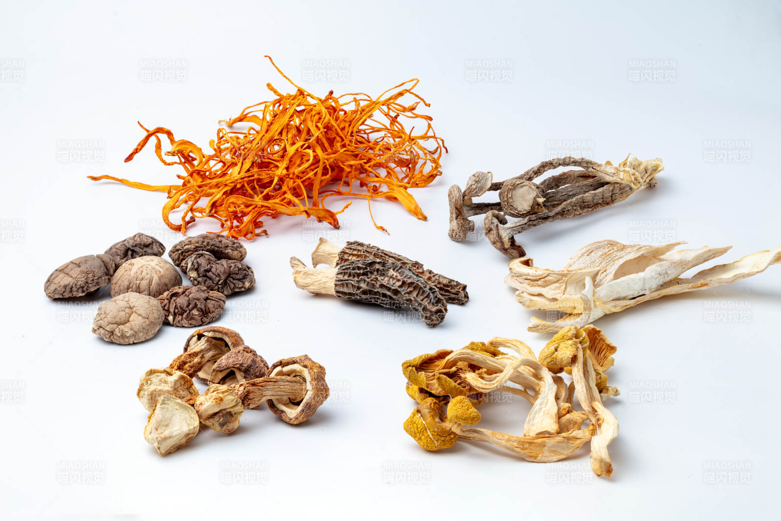 干菌类食材展示图片