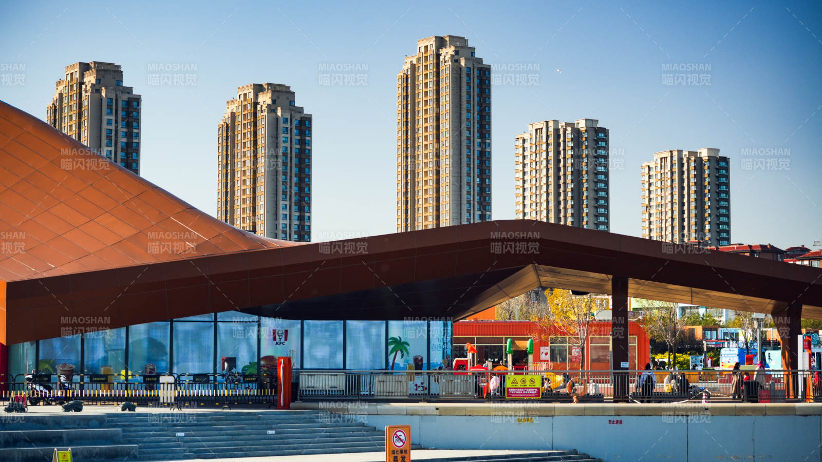 天津现代城市建筑风光图片