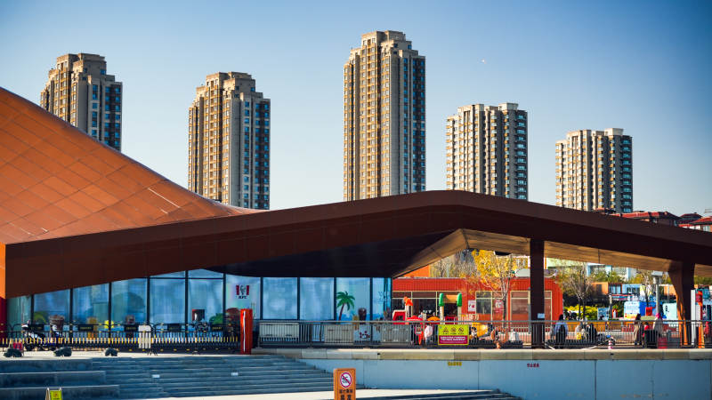 天津现代城市建筑风光图片