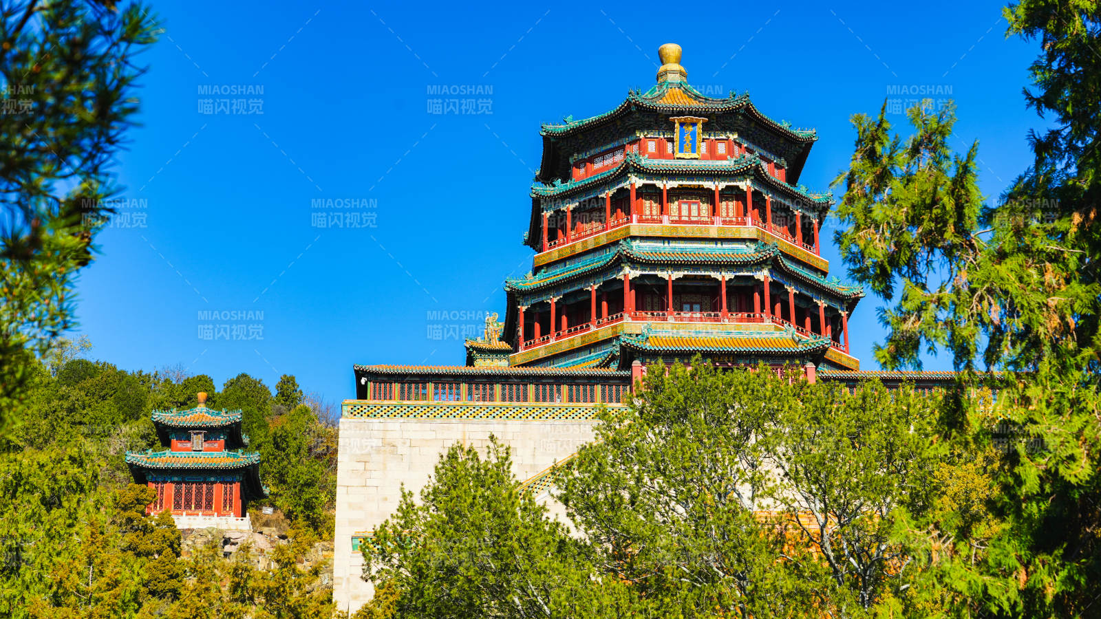 颐和园佛香阁图片