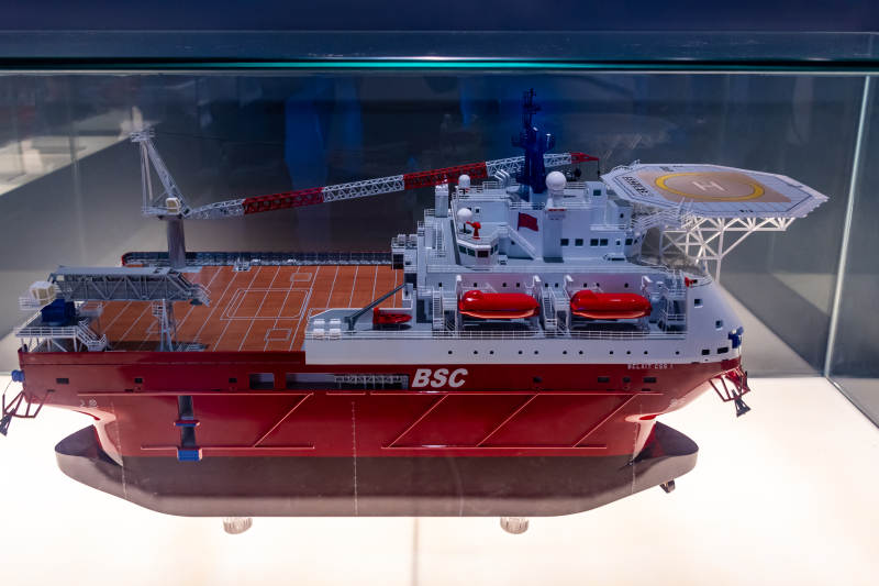 中国船政博物馆 BSC号船模展示图片