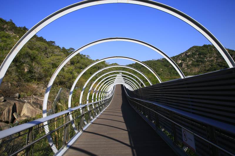 超现实山水——厦门东坪山山海步道图片