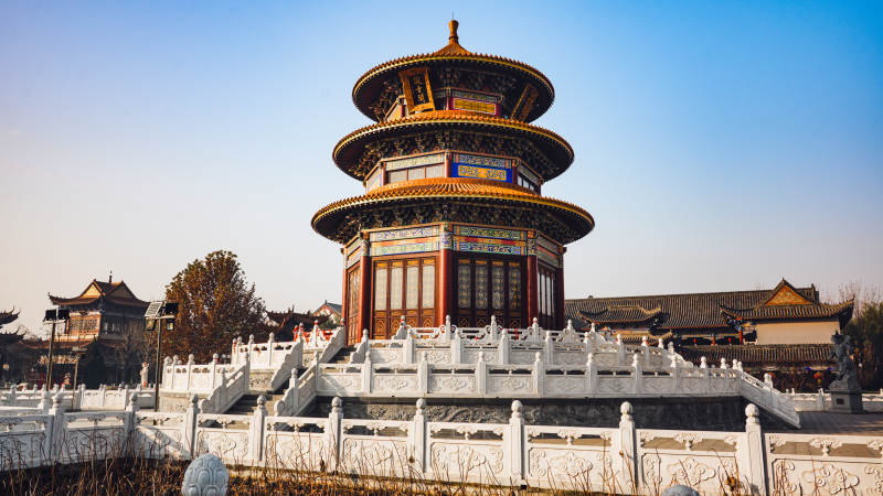 廊坊大悲禅寺观音阁图片