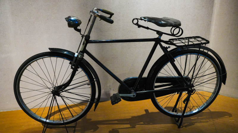 复古自行车展示图片