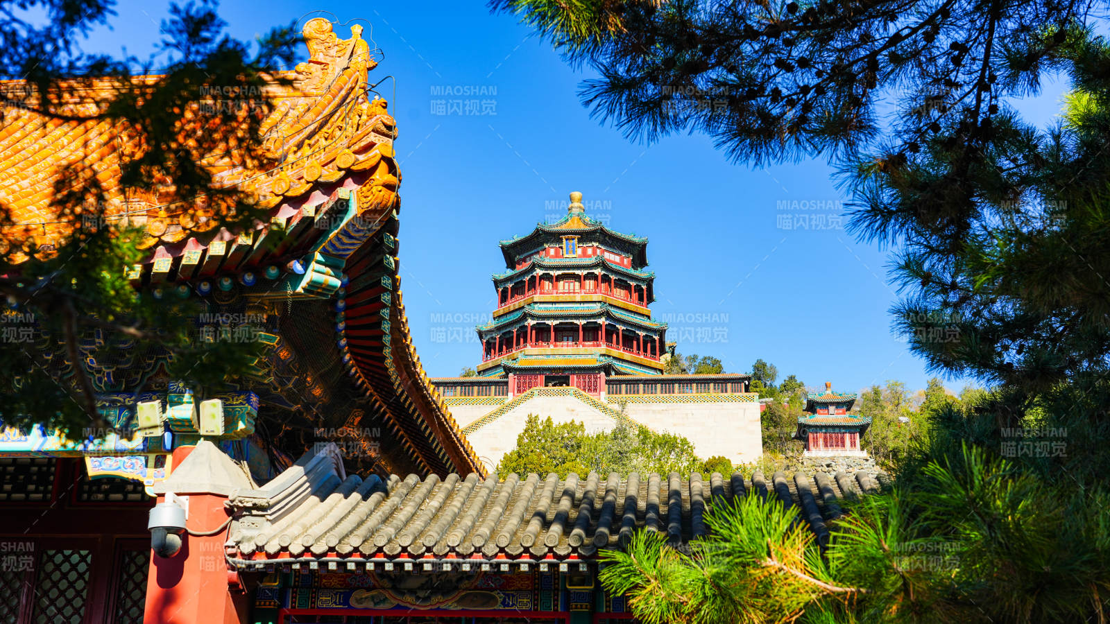 颐和园佛香阁图片