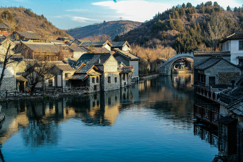 古北水镇水乡古韵静谧景图片