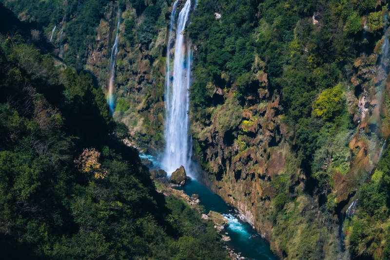 马岭河大峡谷图片