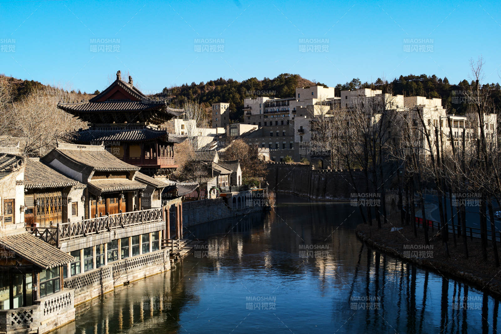 古北水镇古韵水乡静谧景图片