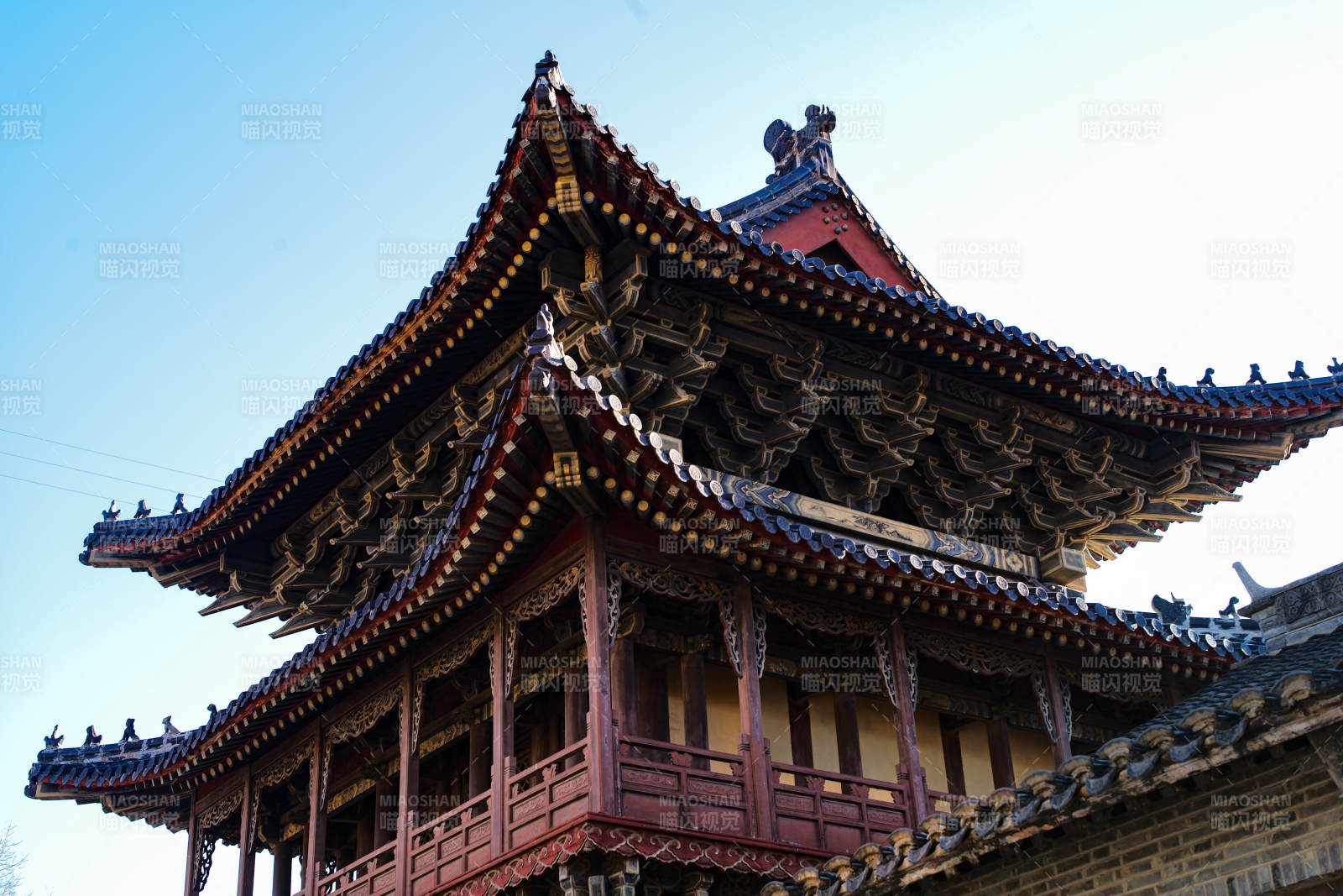 古北水镇 古建筑飞檐翘角图片