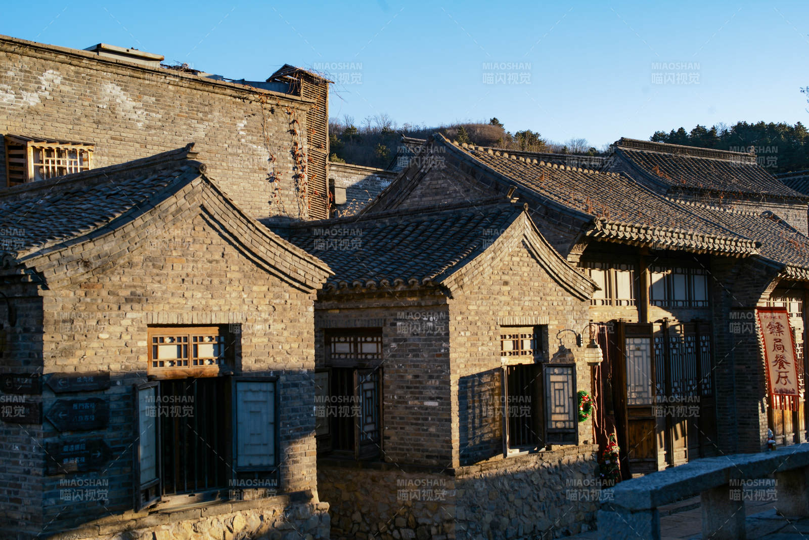 古北水镇 古村静谧晨光图片