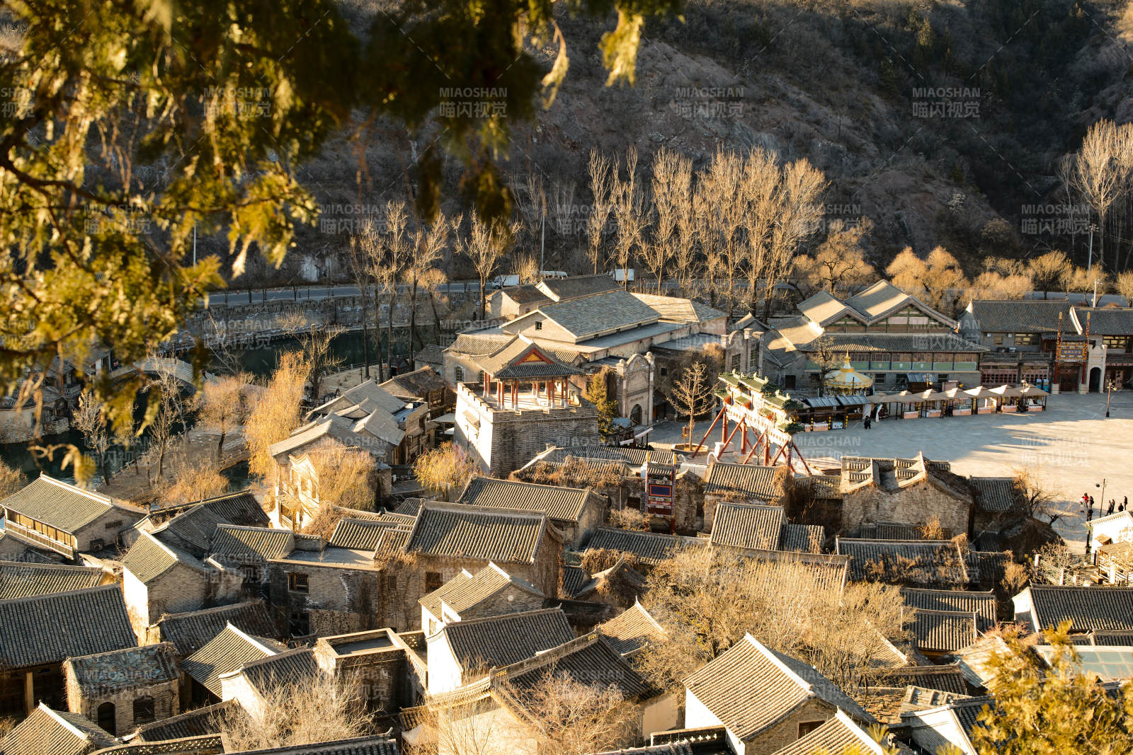 古北水镇 古村秋景图片