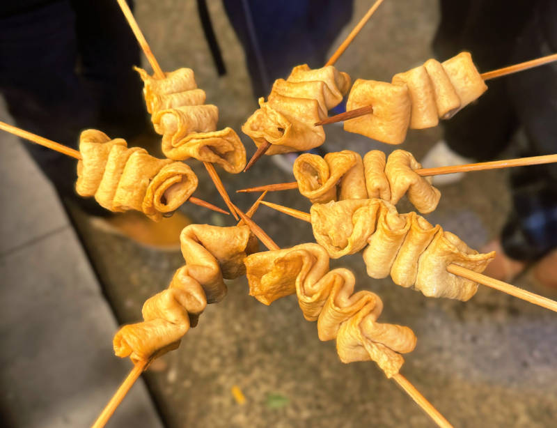 韩国济州岛鱼饼图片