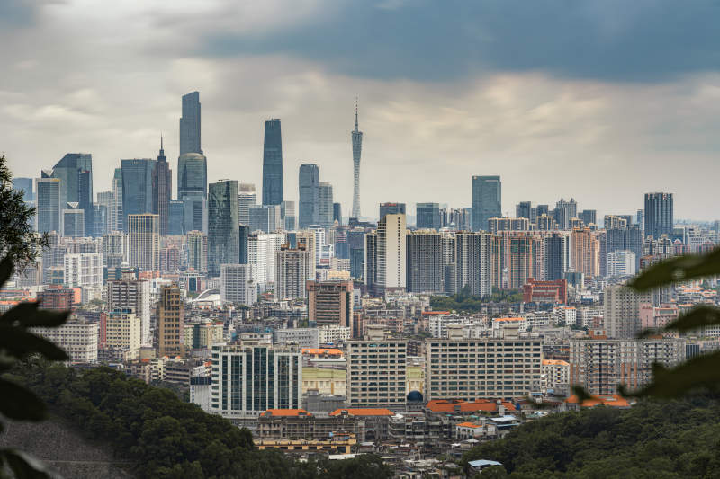 广州城市天际线图片