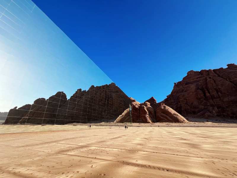 沙特埃尔奥拉沙漠奇观图片