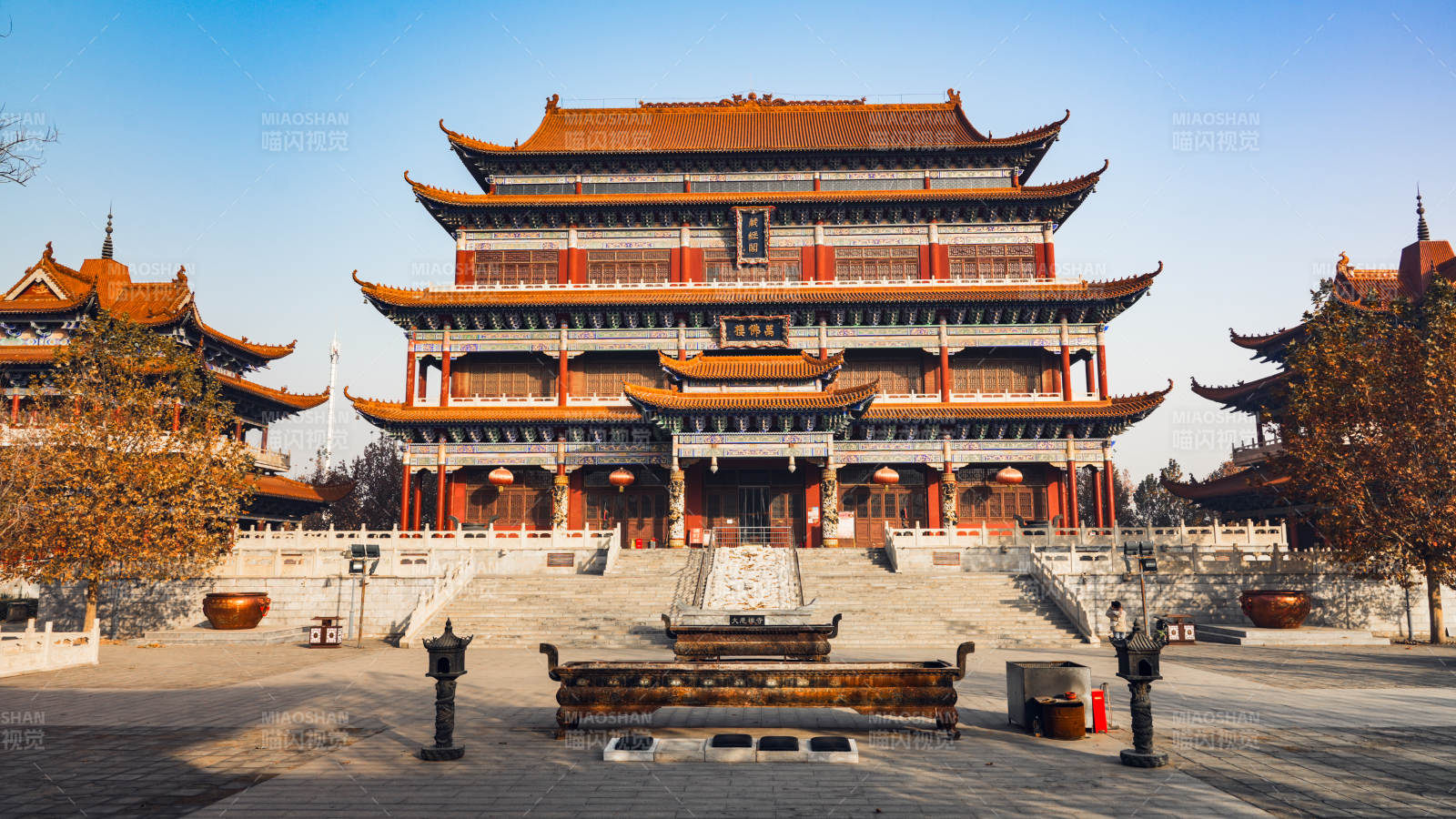 廊坊大悲禅寺古建筑群风光图片