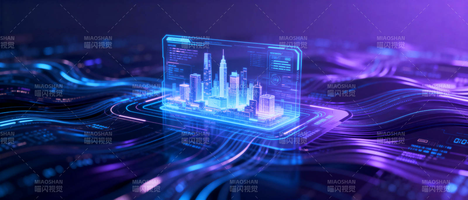 未来城市科技视界图片