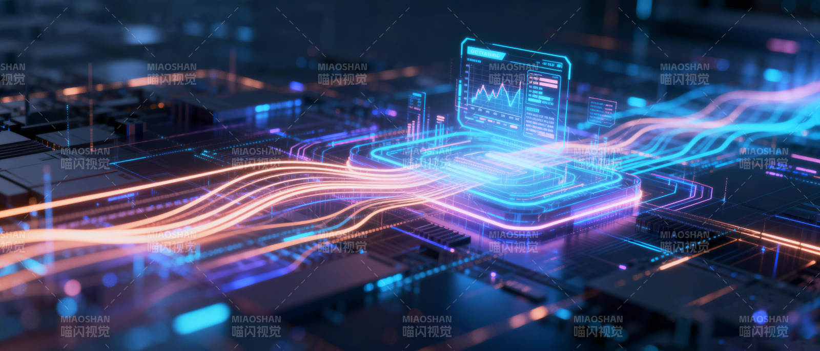 未来科技芯片图片