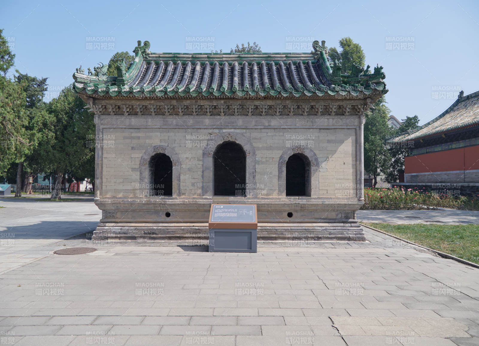 北京市西城区先农坛内焚帛炉图片