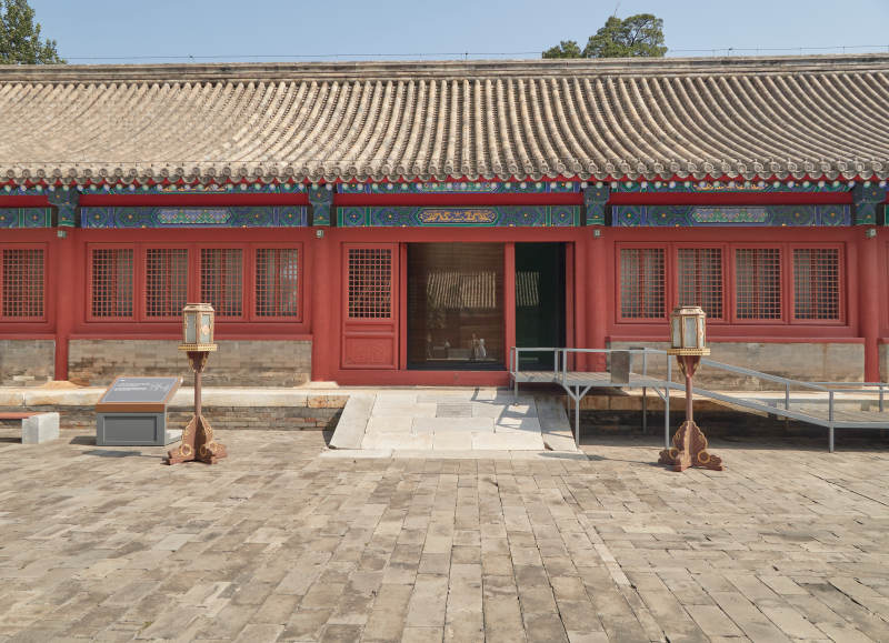 北京市西城区先农坛内神库图片