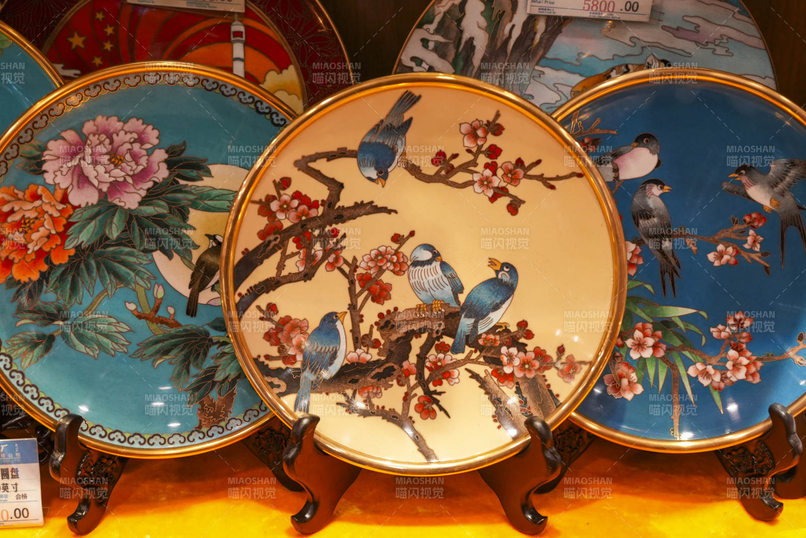 景泰蓝盘子图片