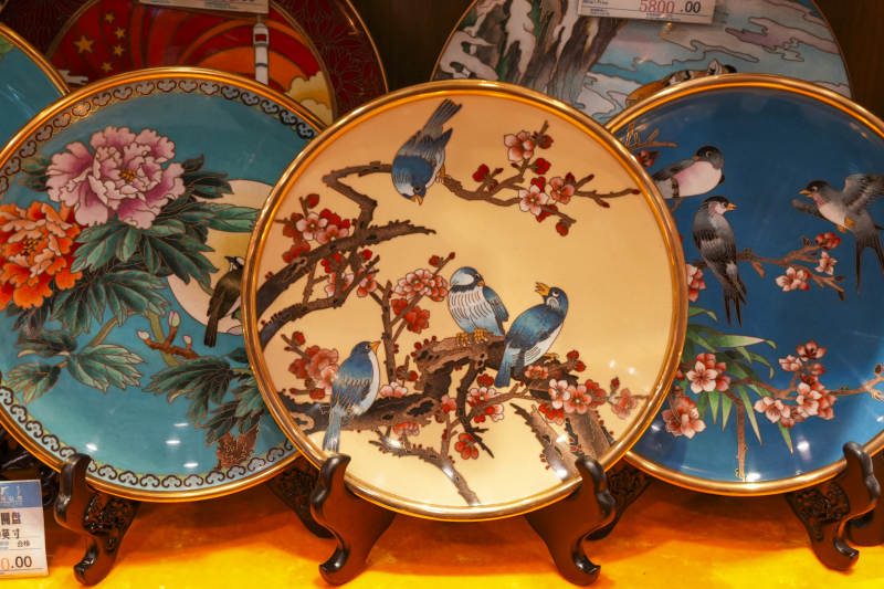 景泰蓝盘子图片