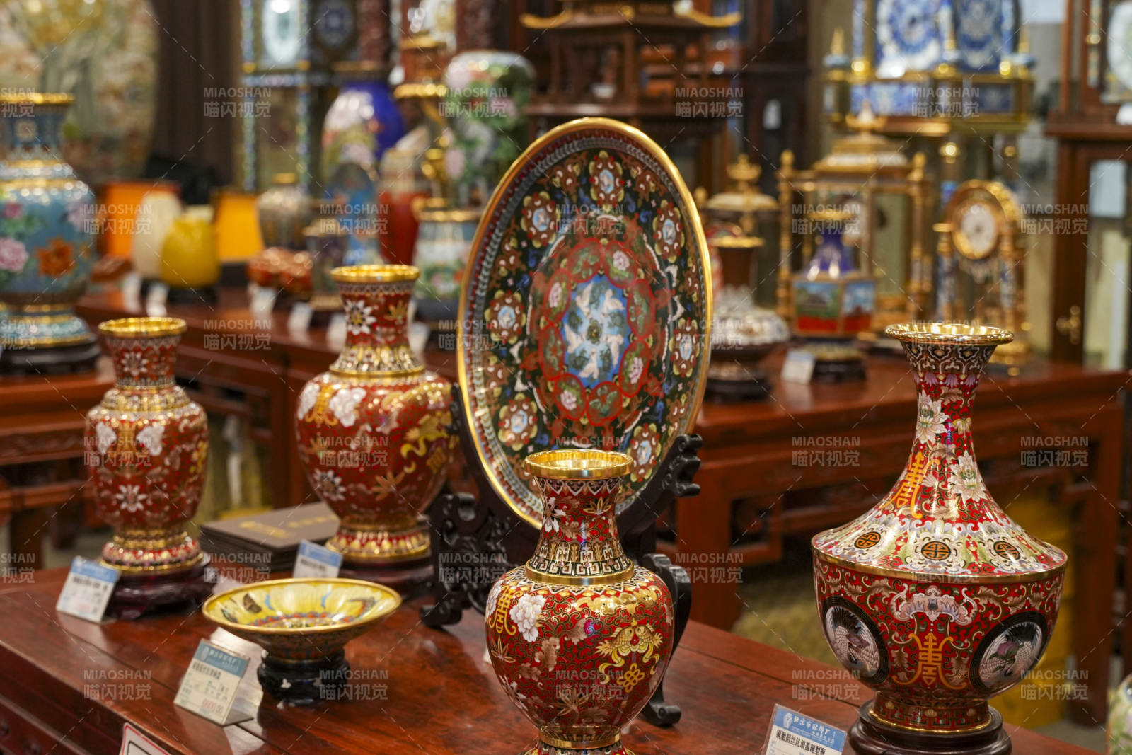 精美景泰蓝展图片