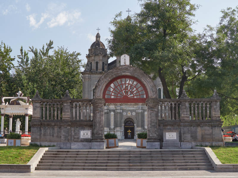 北京市东城区东堂入口处景观图片