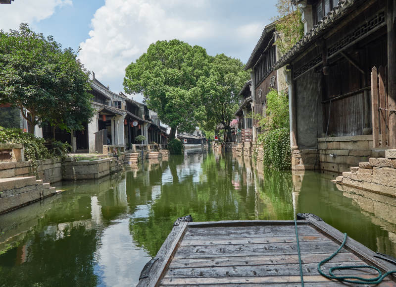苏州市吴江区黎里古镇游船观光图片