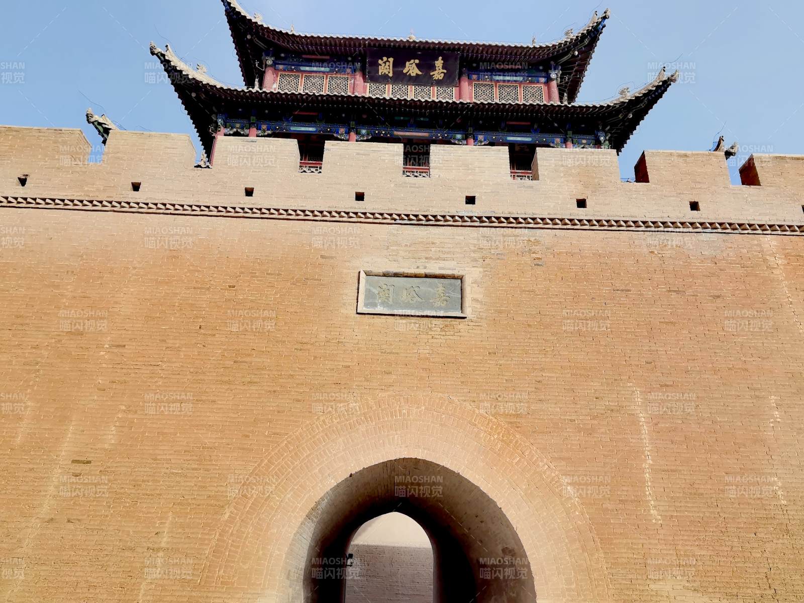 嘉峪关城楼图片