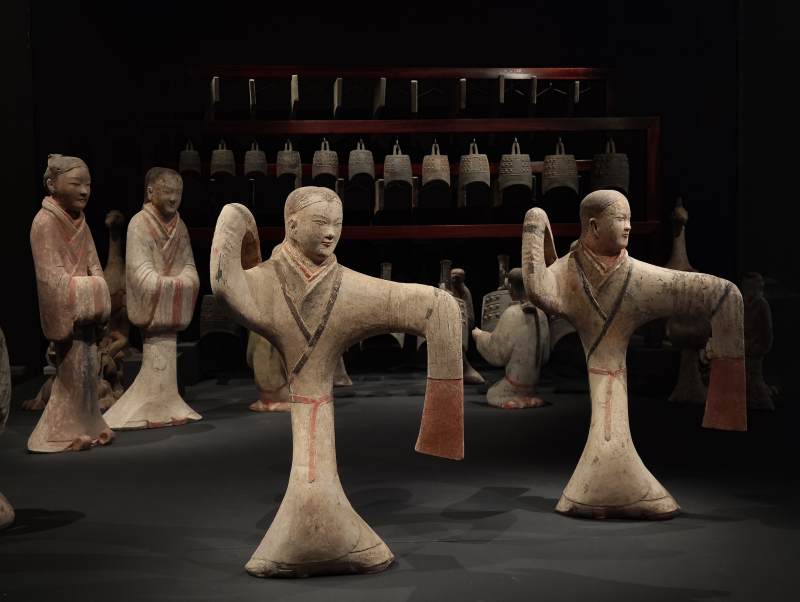 汉代乐舞陶俑展 | 博物馆图片