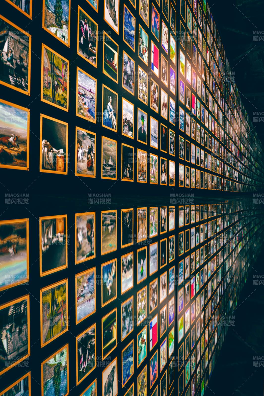画廊长廊图片