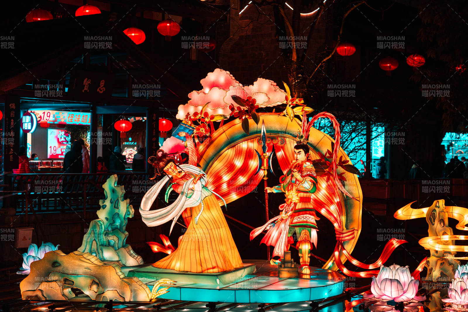 梦幻花车巡游 成都图片