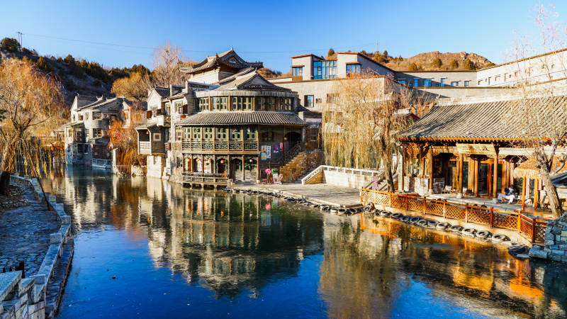 北京古北水镇水乡古韵映碧波图片