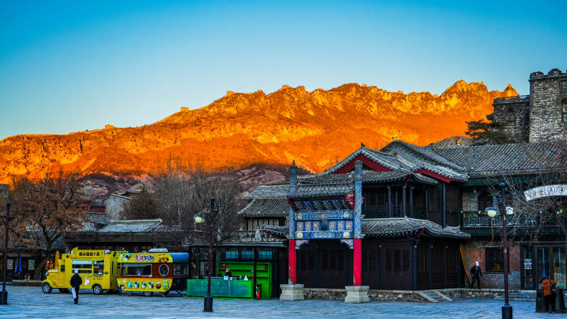 北京古北水镇金山映古街图片
