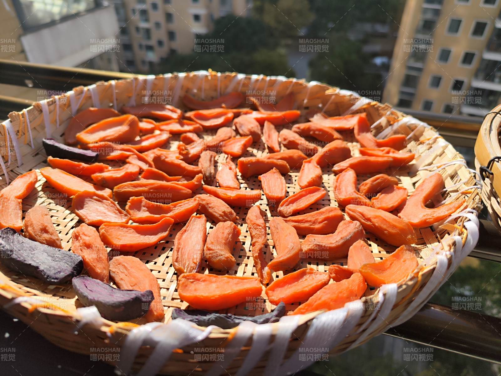 晒地瓜干番薯干图片