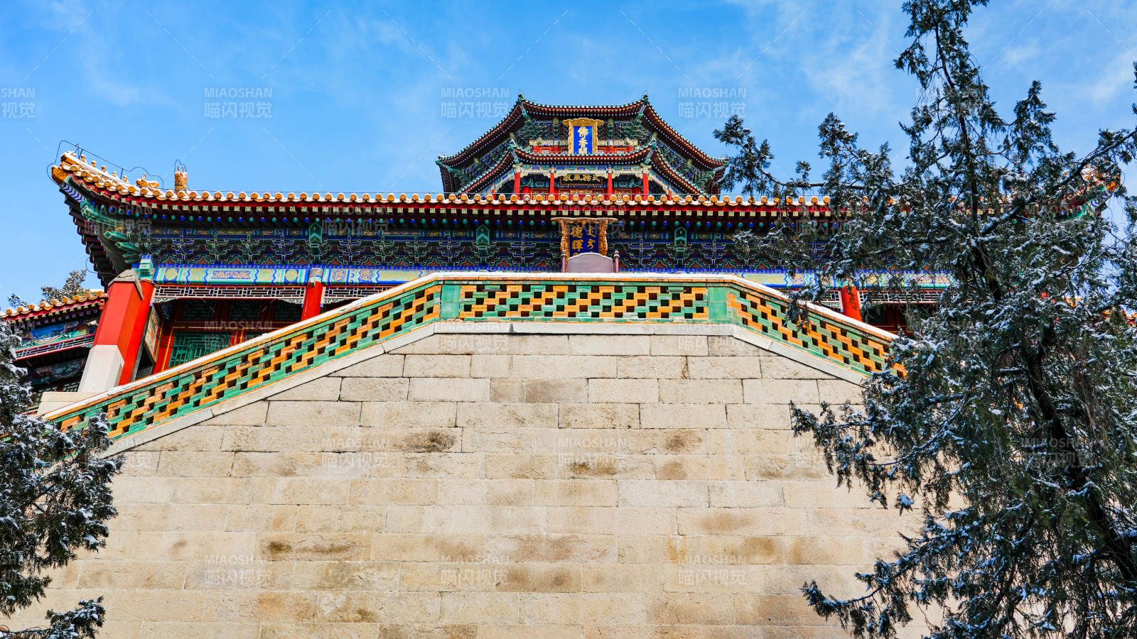 颐和园佛香阁古建筑风光图片