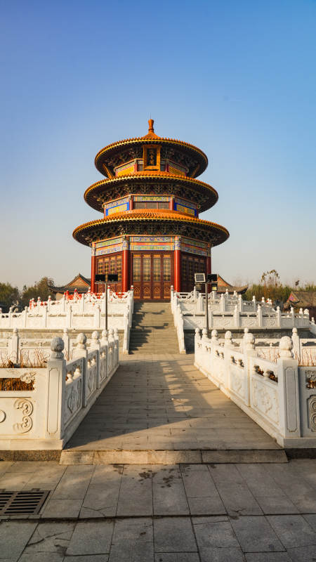 廊坊霸州大悲禅寺观音阁图片