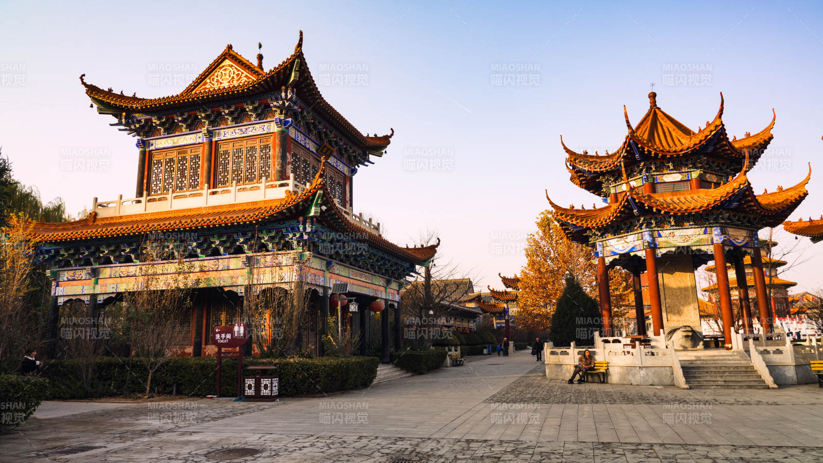 廊坊霸州大悲禅寺古建筑群风光图片