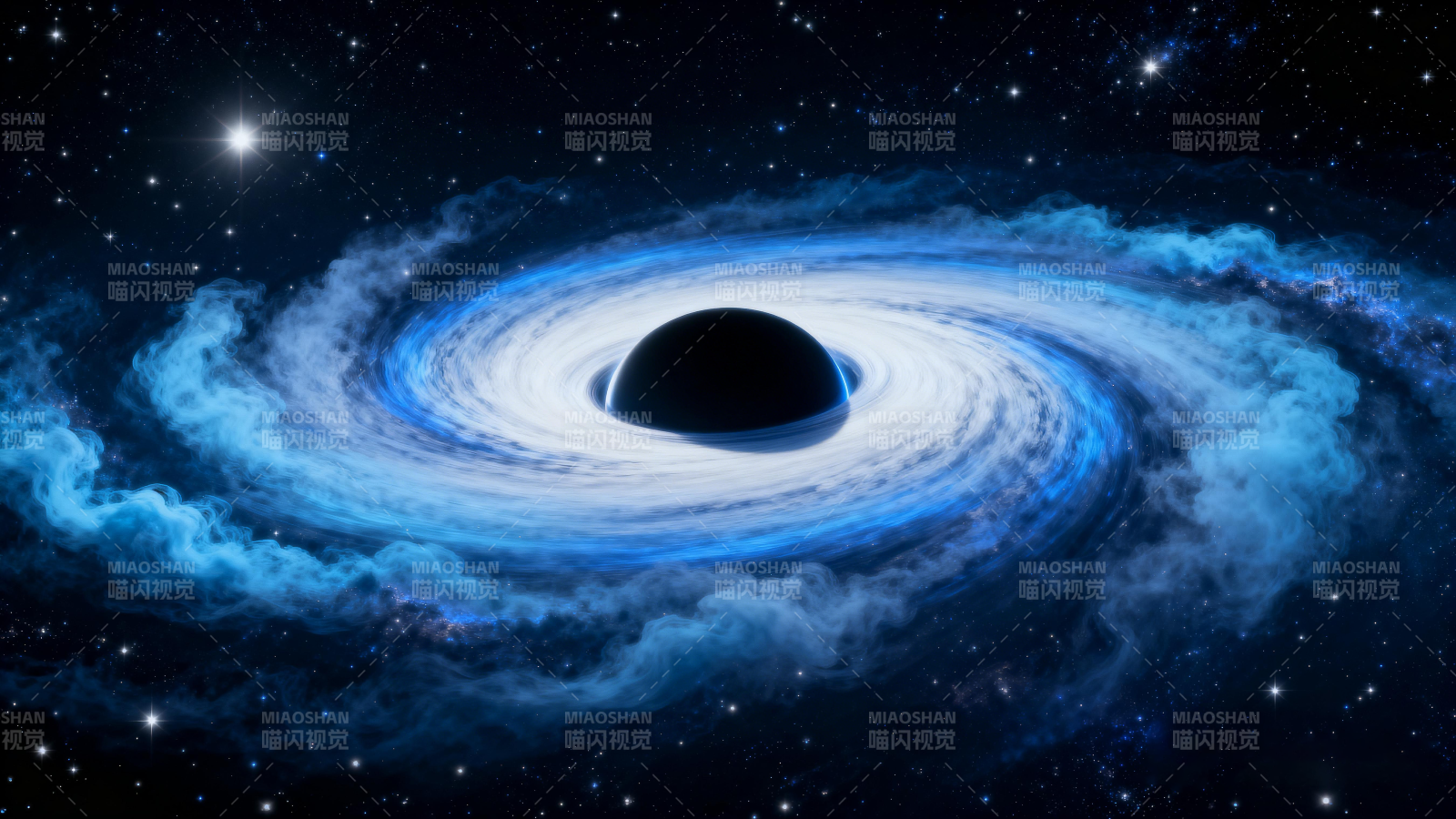 黑洞旋涡星云图片
