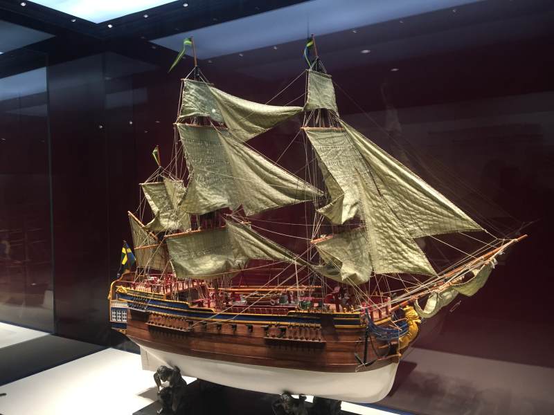 古船模型展示图片