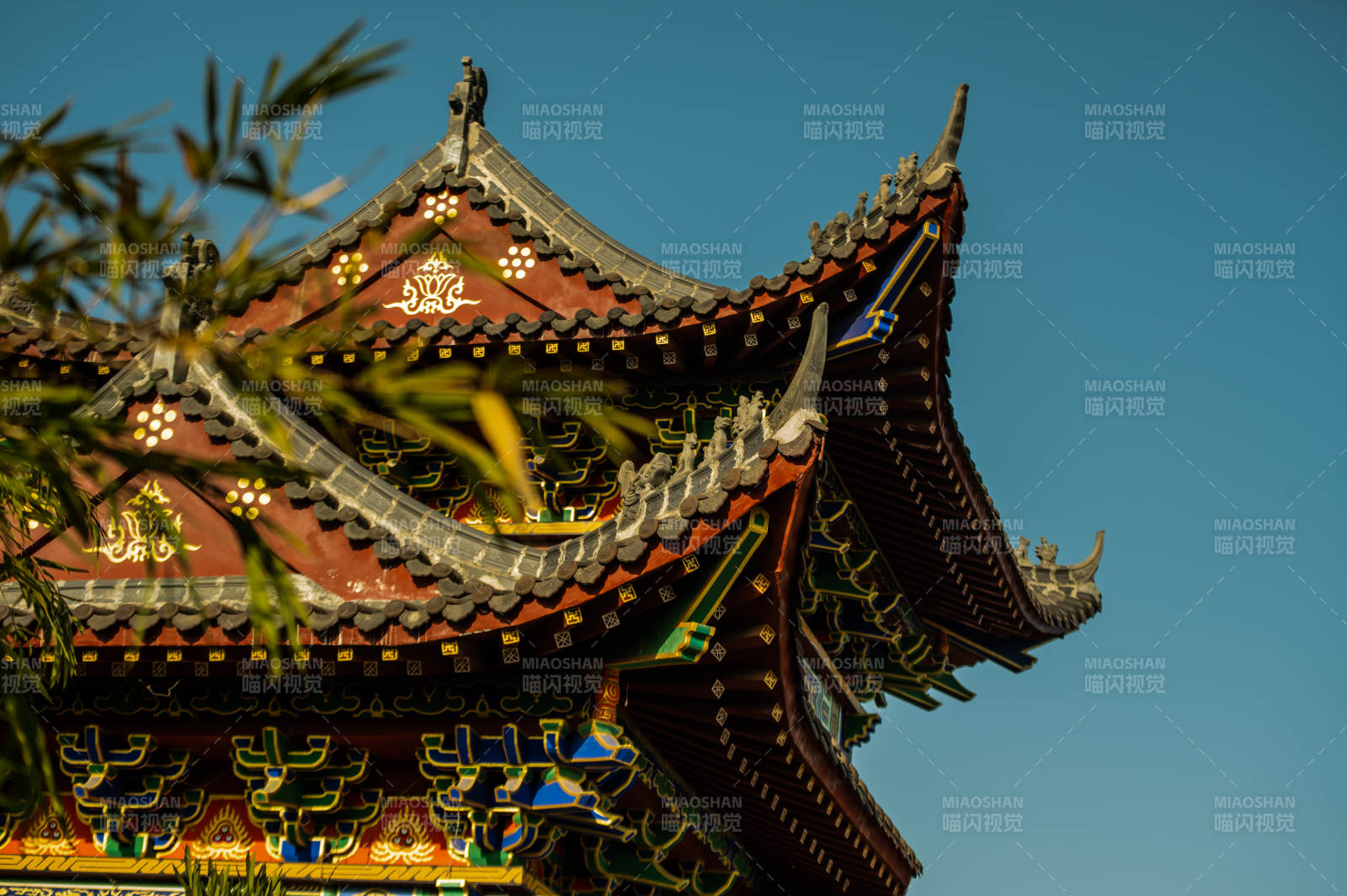 大冶三清观—飞檐翘角图片