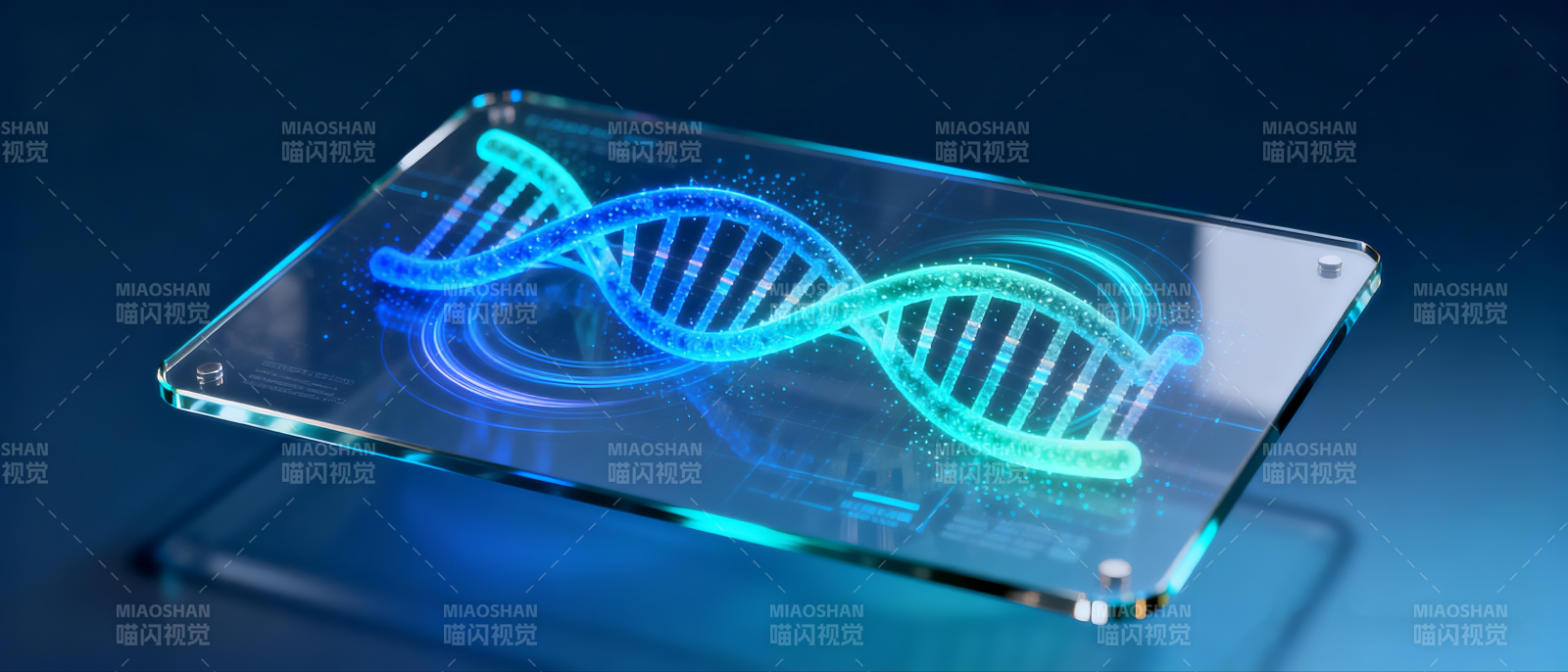 DNA双螺旋科技展示图片